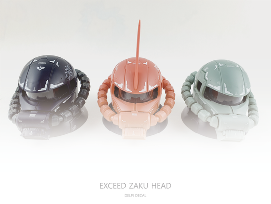 Exceed Head Zaku (Water Decal).