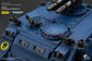 JOYTOY Warhammer 40K Ultramarines Razorback with Twin Lascannon 1/18 Scale.