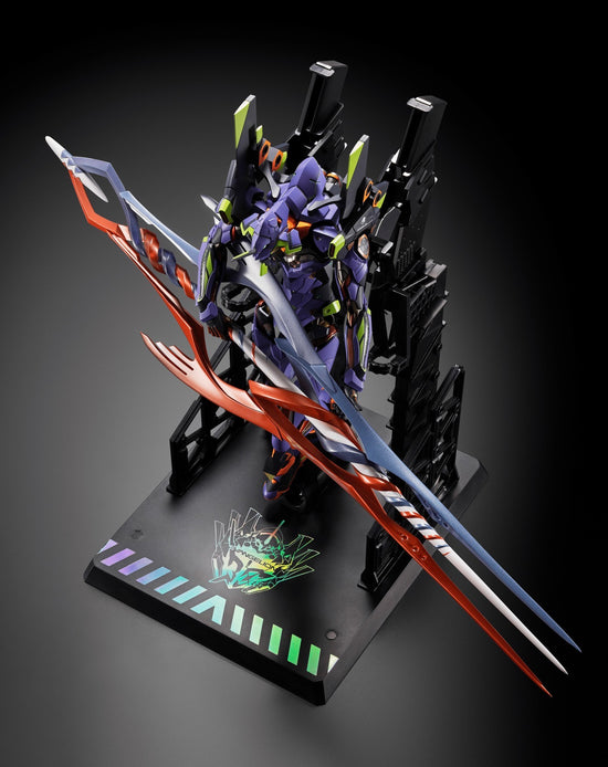 Evangelion Test Type-01 30th With the Spear of Gaius "Neon Genesis Evangelion", TAMASHII NATIONS Metal Build