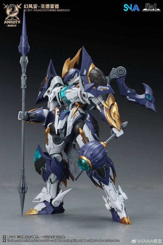 SNAA The Round Table Knights Thunderstorm Mordred 1/144 Scale Model Kit (Pre-Order)