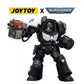 JoyToy Warhammer 40,000 Action Figure - Raven Guard, Terminator 2 With Power Fist And Storm Bolter (1/18 Scale)