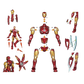 Blokees Marvel Infinity Saga Champion Class CC01 Iron Man MK85 Model Kit
