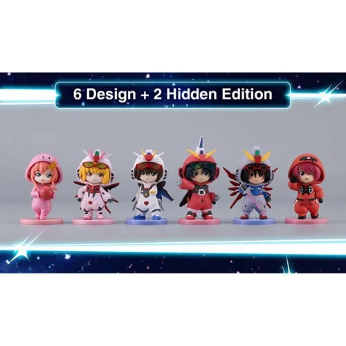 BN Figure Q Mobile Suit Gundam Seed Destiny Pajamars Series Box of 6 Random Figures
