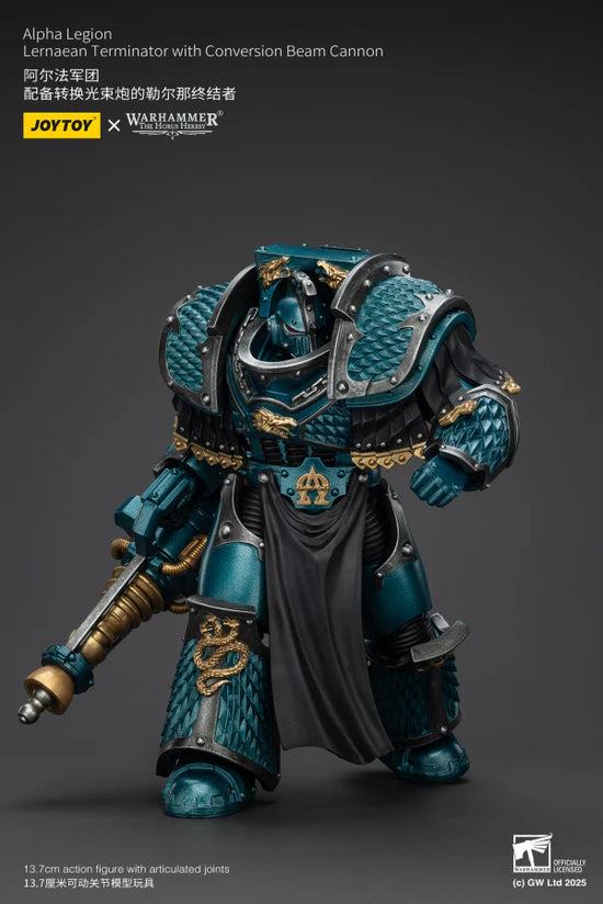 Joytoy The Horus Heresy Alpha Legion Lernaean Terminator with Conversion Beam Cannon