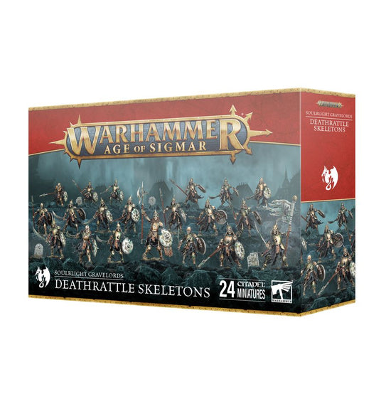 Warhammer Age of Sigmar Soulblight Gravelords: Deathrattle Skeletons