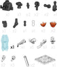 Blokees Marvel Infinity Saga Champion Class CC01 Iron Man MK85 Model Kit