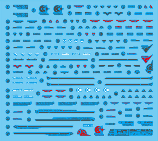 HG Calibarn (Water Decal)