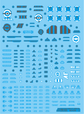 RE/100 Gundam Mk-III (Water Decal)