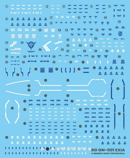 G-REWORK - [RG] GN-001 Gundam EXIA (Water Decal)