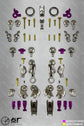 Dot Studio MG 1/100 Barbatos Frame Replacement (Metal Parts)
