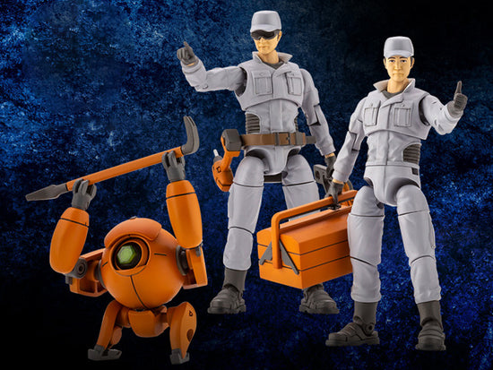 Hexa Gear - Governor Engineer Set (Ver. A) 1/24 Scale Model Kit