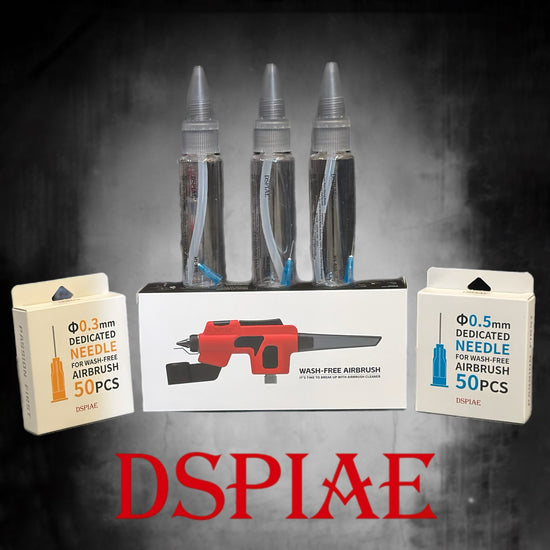 DSPIAE Wash-Free Airbrush STARTER SET