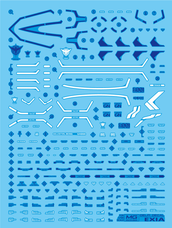 MG Exia (Water Decal)