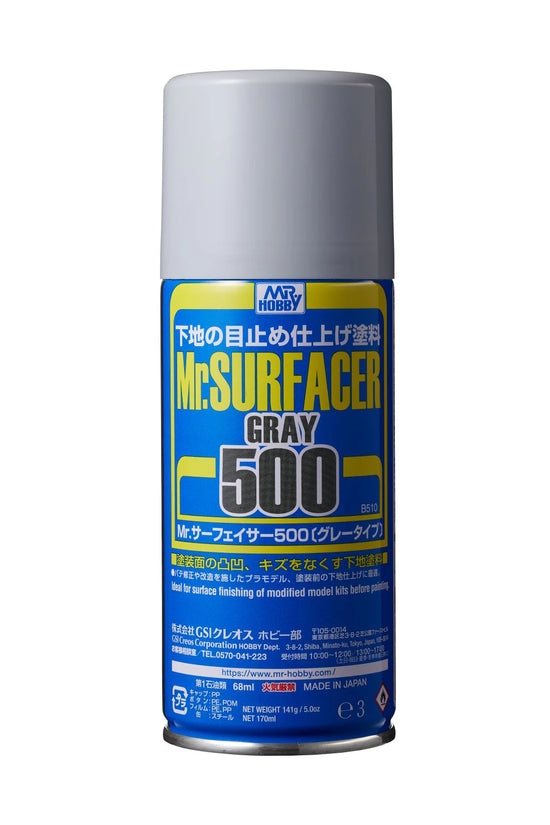 B510 Mr. Surfacer Gray 500
Spray Can