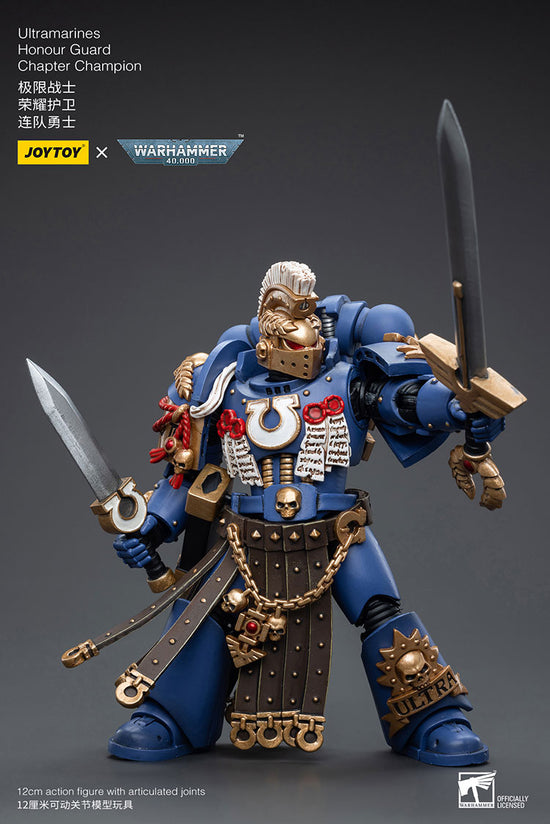 Joytoy WH40K Ultramarines Honour Guard Chapter Champion