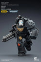 Warhammer 40,000 Black Templars Terminator (Ver. 3) with Power Fist and Assault Cannon 1/18 Scale Action Figure