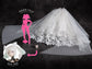 Rosado Project Starflower Rose Wedding Dress 1/10 Scale Accessory (With Bonus) (Pre-Order)