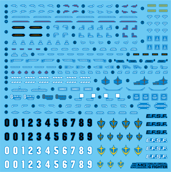 MG G Fighter (Water Decal)