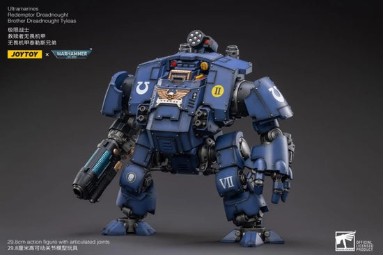 Warhammer 40K Ultramarines Redemptor Dreadnought Brother Tyleas 1/18 Scale Figure