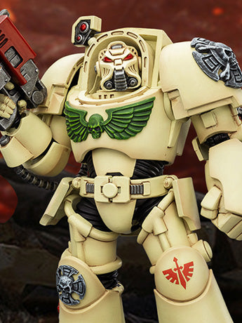Warhammer 40,000 Dark Angels Deathwing Terminator (Ver. 2) with Power Fist and Storm Bolter 1/18 Scale Action Figure