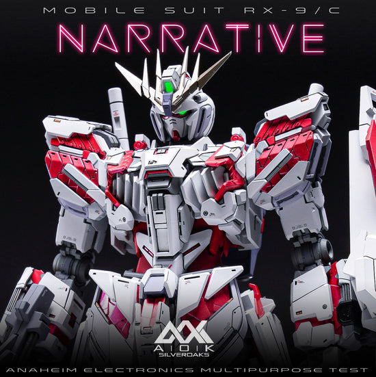 AOK Model 1/100 Mobile Suit RX-9/C Gundam NT Narrative Garage Kit Resin Conversion Kit (Pre-Order)