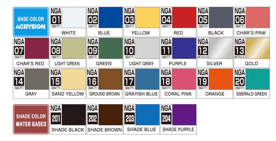 MR. COLOR GUNDAM ASSEMBLE COLOR SERIES (Pre-Order)