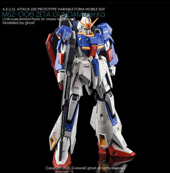 G-REWORK - [MG] Zeta Gundam Ver.Ka (Water Decal)