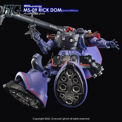 G-REWORK - [HG] [GQ] Rick Dom (Water Decal)