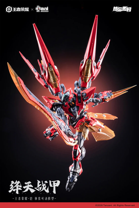 Infinite Dimension Honor of Kings Sun Kai (Crimson Sky Armor Ver.) Model Kit (With Bonus) (Pre-Order)