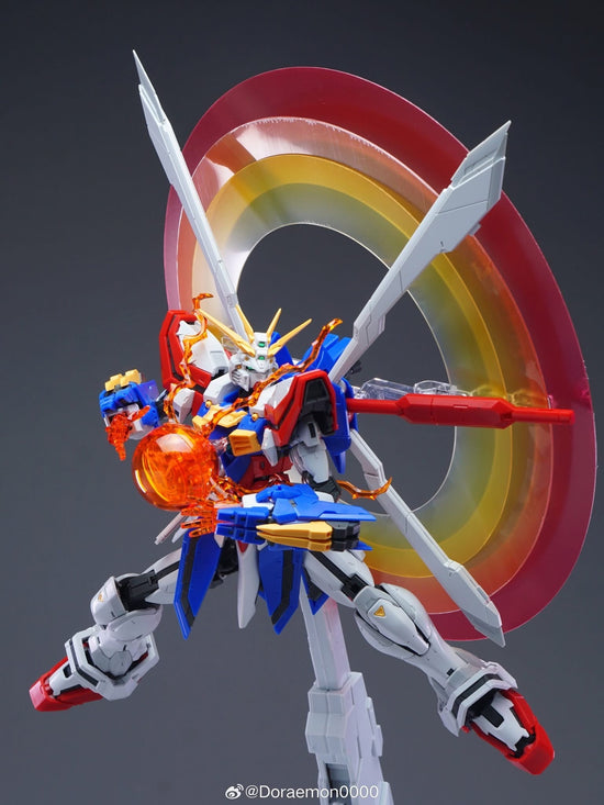 Fat Cat model RG God Gundam enlarge version! Scale: 1/100