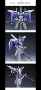 AOK MG EX-S Gundam Resin Conversion Kit with Weapon Expansion Pack 2.0 Ver. Includes Pre-masking tape (Pre-Order)