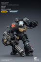 Warhammer 40,000 Black Templars Terminator (Ver. 3) with Power Fist and Assault Cannon 1/18 Scale Action Figure