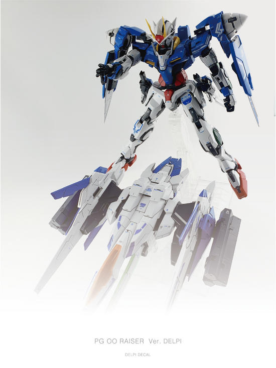 PG OO Raiser (Ver. Delpi) (Water Decal)