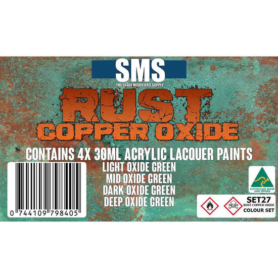 SMS Rust Copper Oxide Colour Set