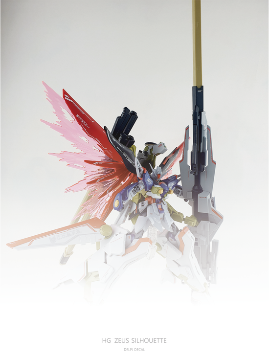 HG ZEUS SILHOUETTE (Water Decal)