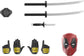 Blokees Deadpool & Wolverine Champion Class CC04 Deadpool Model Kit