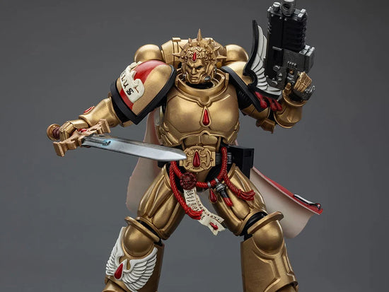 Warhammer 40K Blood Angels Captain with Heavy Bolt Pistol & Power Sword 1/18 Scale Action Figure