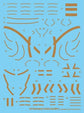 G-REWORK - [HG] [GQ] XAVIER`S GYAN HAKUJI-PACKS (Water Decal)