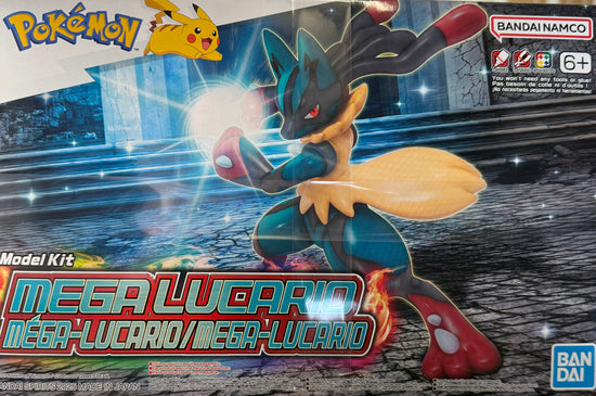 Pokemon Mega Lucario Model Kit