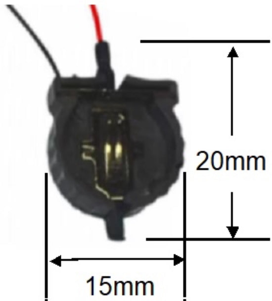 3 Volts Small Coin Cell Holder with separate switch