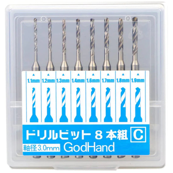 GodHand GH-DB-8C Drill Bit Set of 5pcs (C)