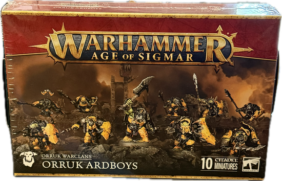 Warhammer Age of Sigmar Orruk Warclans: Orruk Ardboys