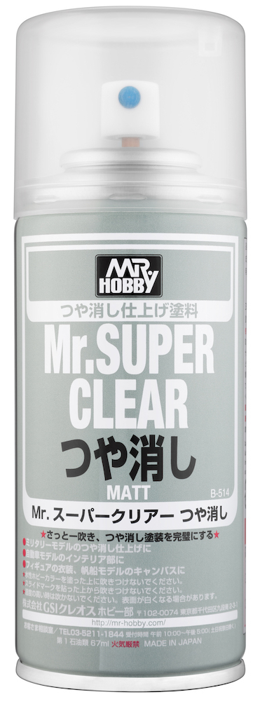B514 Mr. Super Clear Matt Spray
170ml