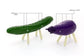 Shoryo Uma Plastic Model: Cucumber & Eggplant