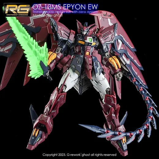 G-REWORK - [RG] Epyon (Water Decal)