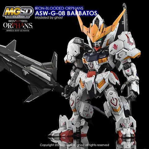 G-REWORK - [MGSD] Gundam Barbatos (Water Decal)