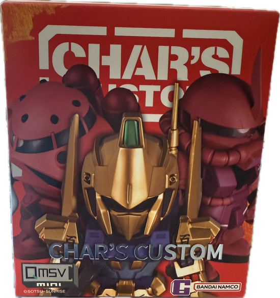 Mobile Suit Gundam QMSV Mini Char&