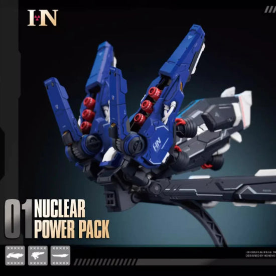 Nuclear Power Pack MG 1/100 Universal Backpack Accessory for Gundam Models