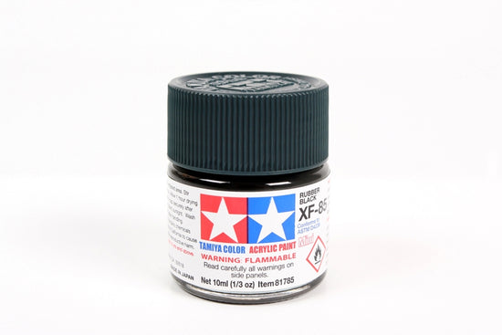 Acrylic Mini XF-85 Rubber Black (10ml)