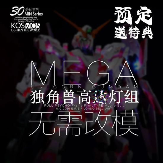KOSMOS LED for MEGA
Size Unicorn